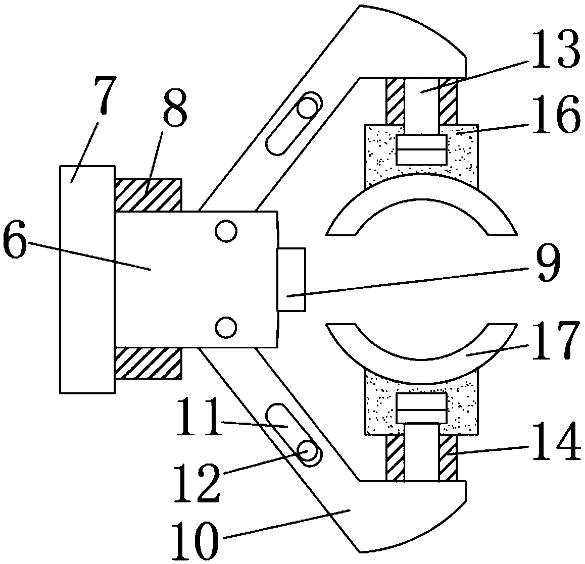 Spinning roller frame device