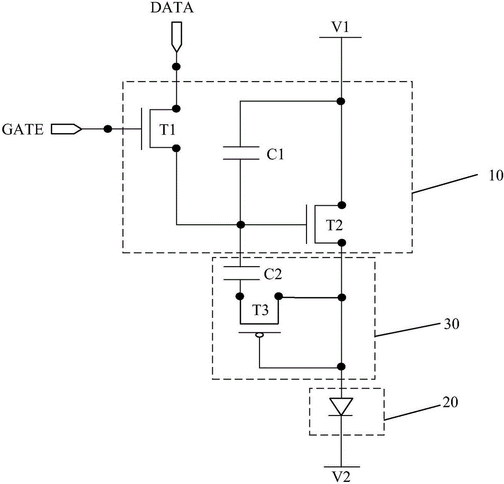 OLED pixel circuit as well as driving method and display device thereof