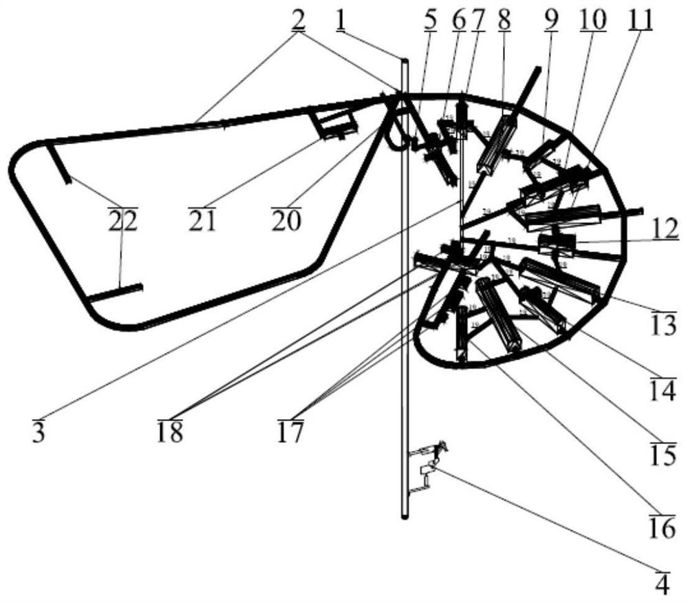 An integrated system for shallow underground mining, selection and filling of lead-zinc mines