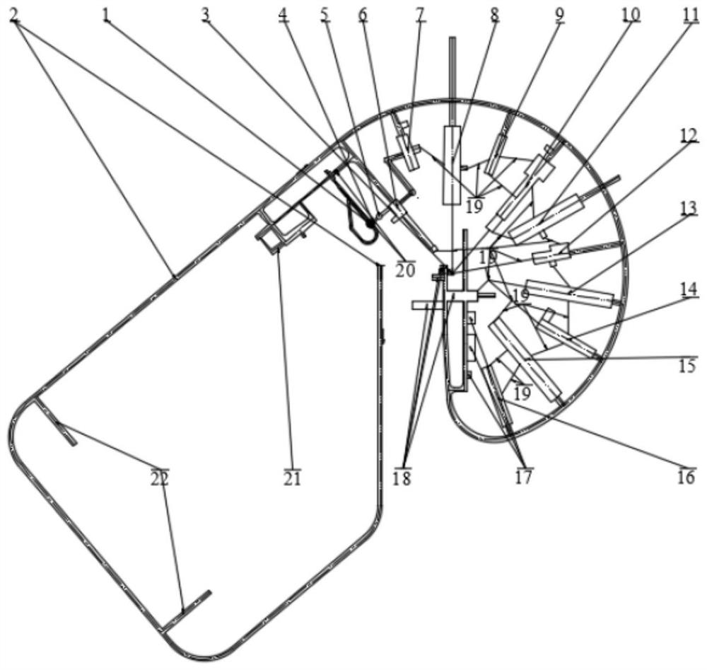 An integrated system for shallow underground mining, selection and filling of lead-zinc mines