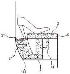 Safety antiskid stairs