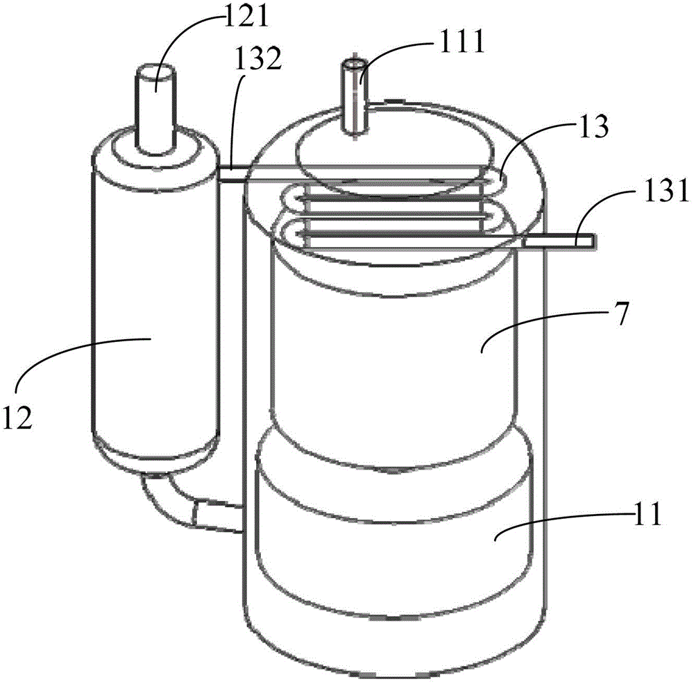 Compressor exhaust system and exhaust method thereof