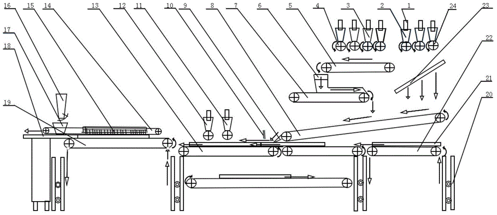 Manufacture technology of vitrified tiles embedded with lines