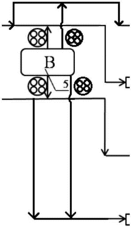 On-line measuring system and measuring method for concentration of nitrous acid and nitrous acid