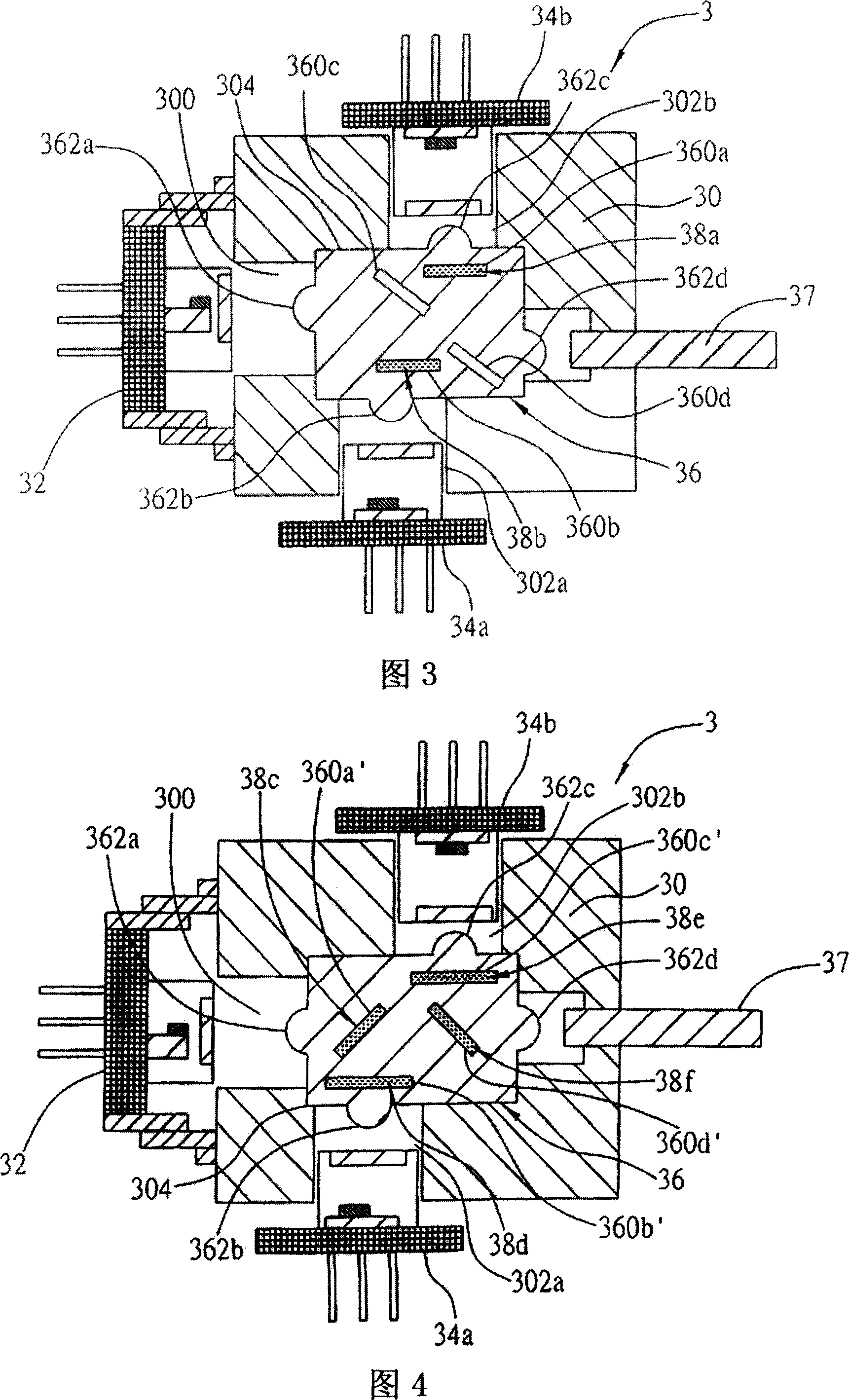 Bidirectional optical receiving-transmitting secondary module