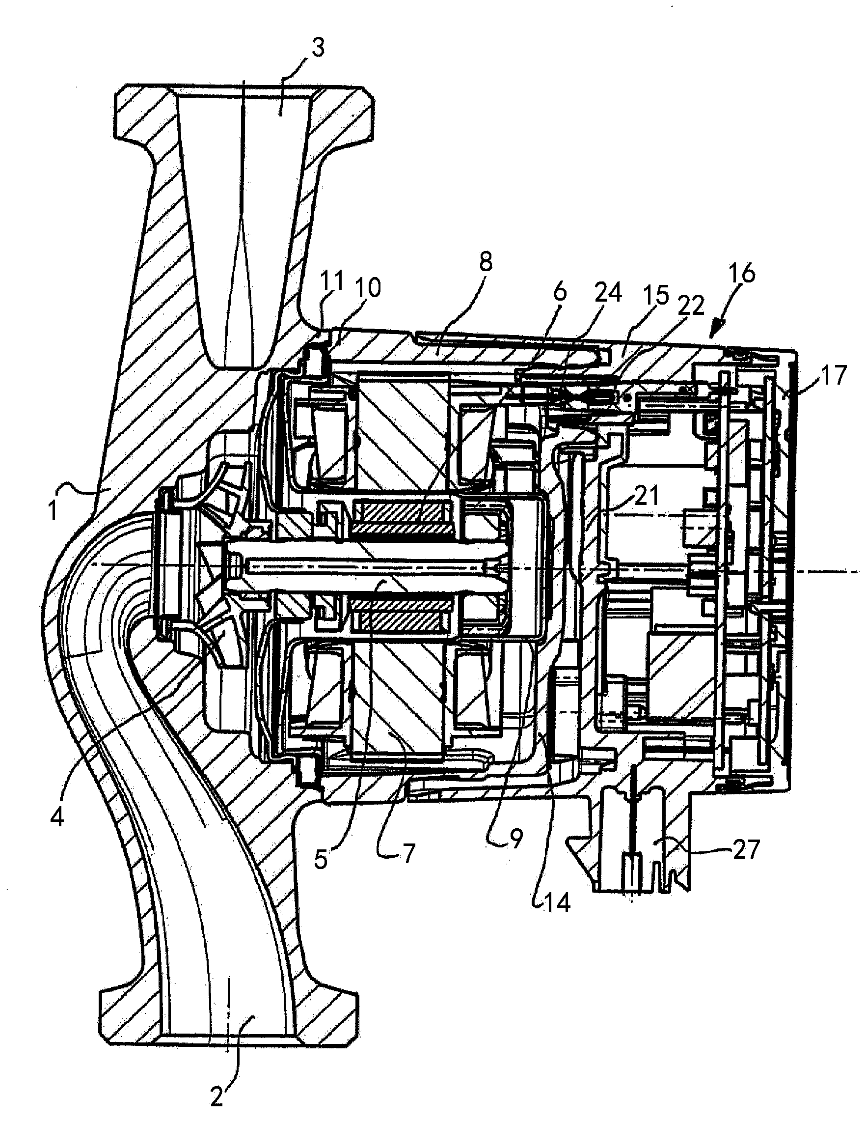 Heating circulation pump