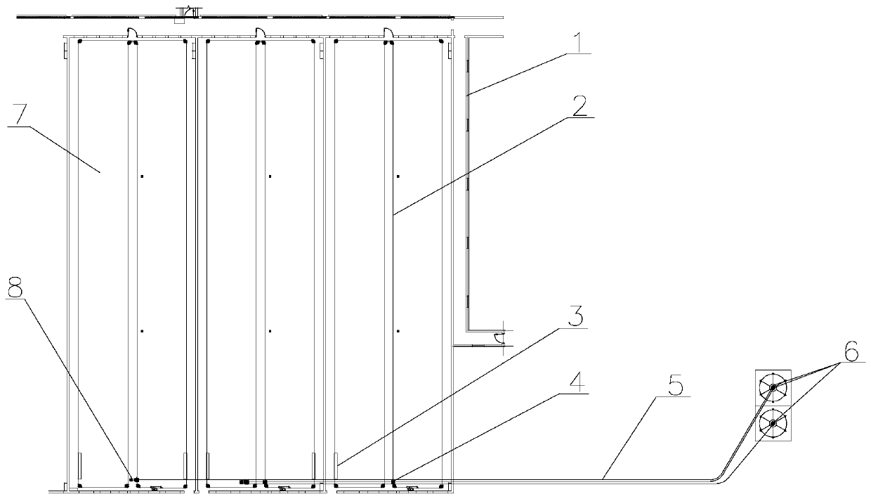 Pig fodder manual and automatic feeding stockline and working method thereof