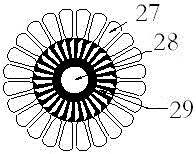 Punching machine mechanical arm used for rotor sheet remachining