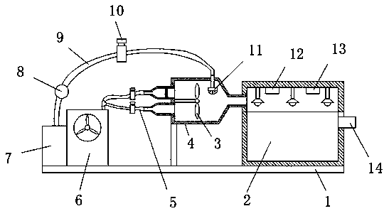 Strawberry seedling raising device