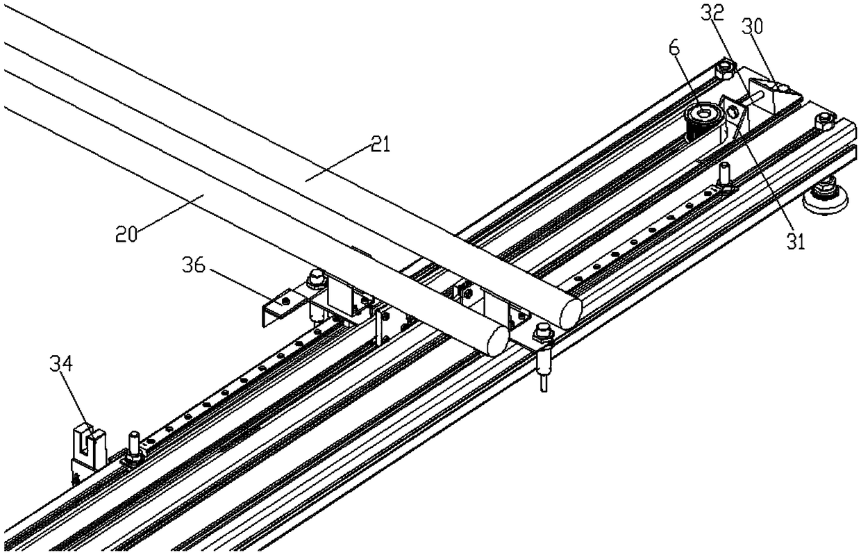 Automatic pole playing device for bamboo pole dance