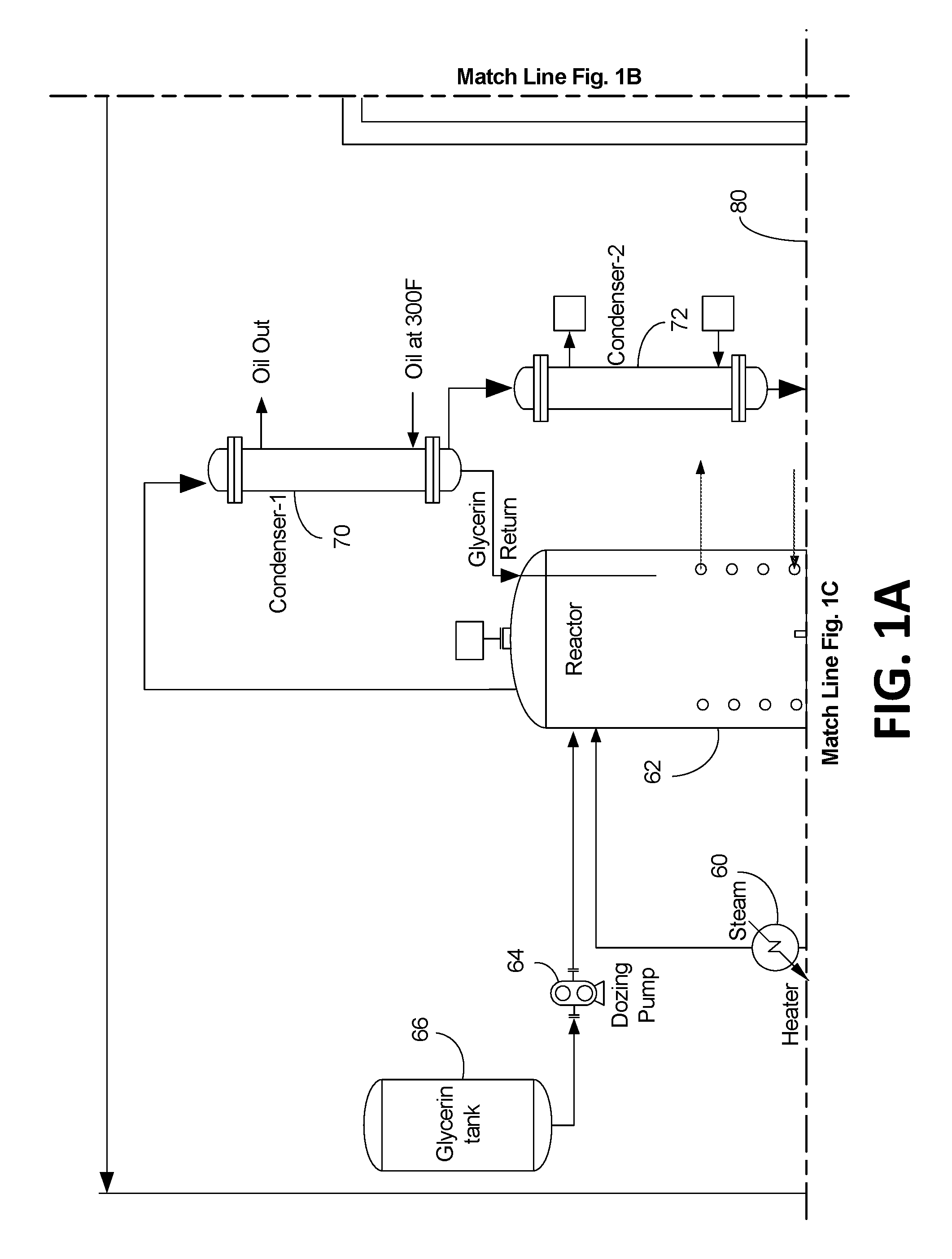 Process for converting low and high free fatty acid containing oils into no free fatty acid containing oils and associated systems and devices