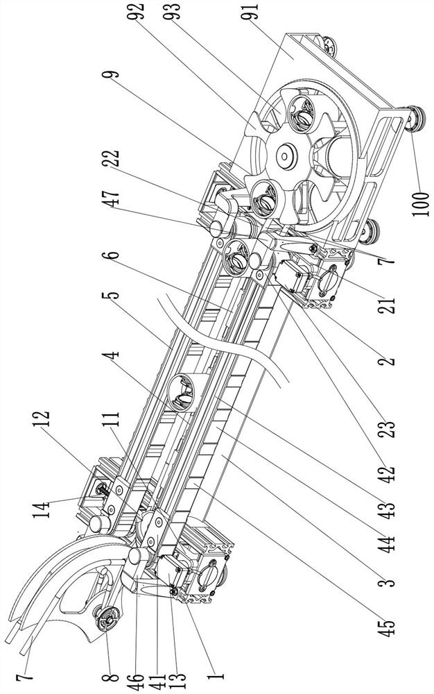 Diesel engine piston blank conveying equipment