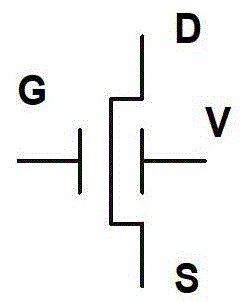 A finfet and an application circuit using the finfet