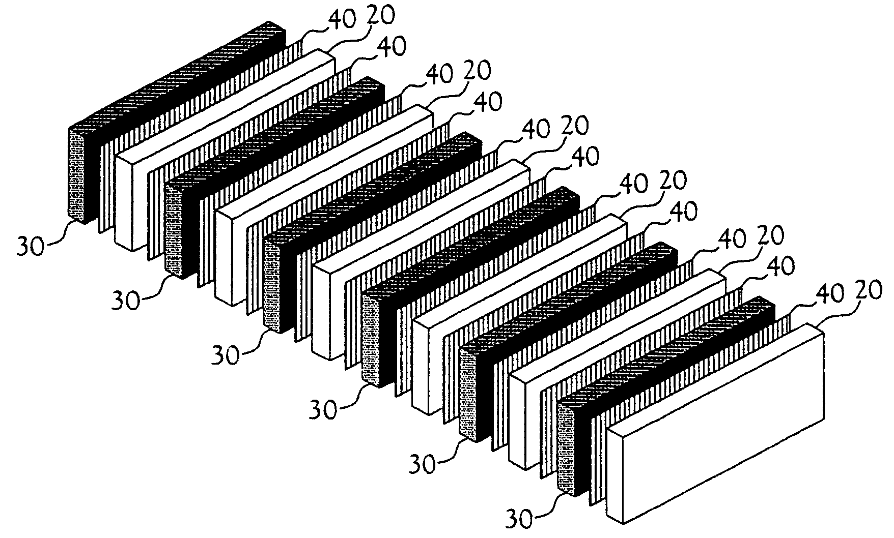 Method for producing a high resolution detector array