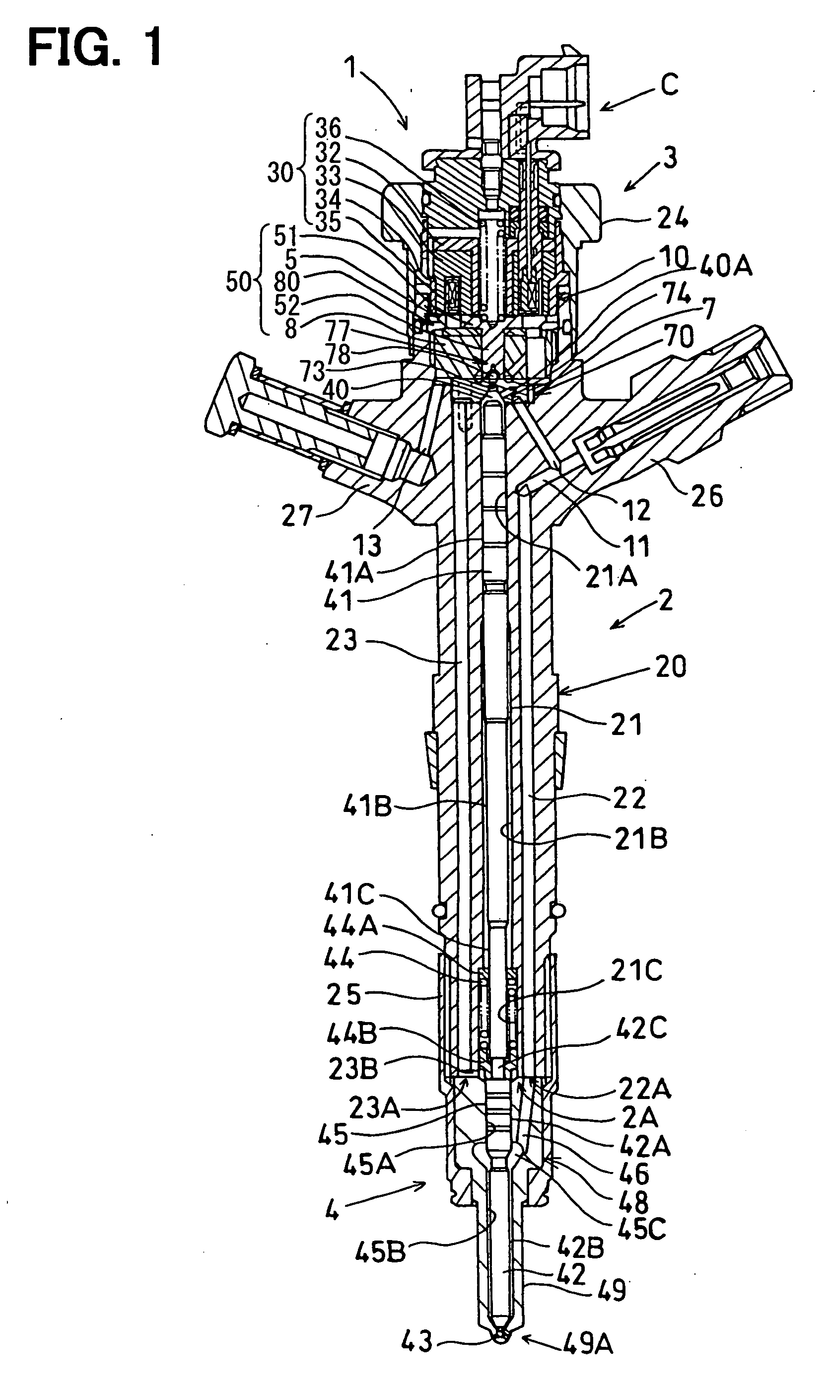 Fuel injector reducing stress concentration