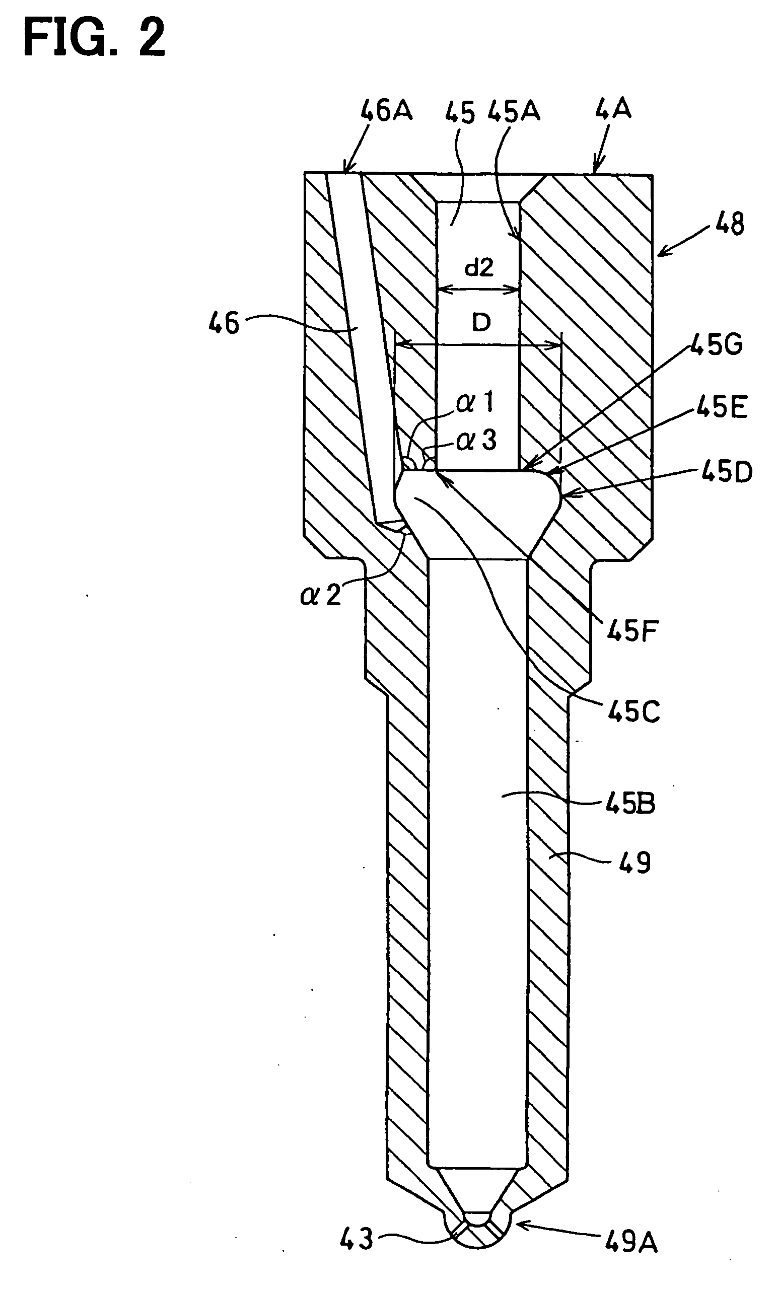 Fuel injector reducing stress concentration