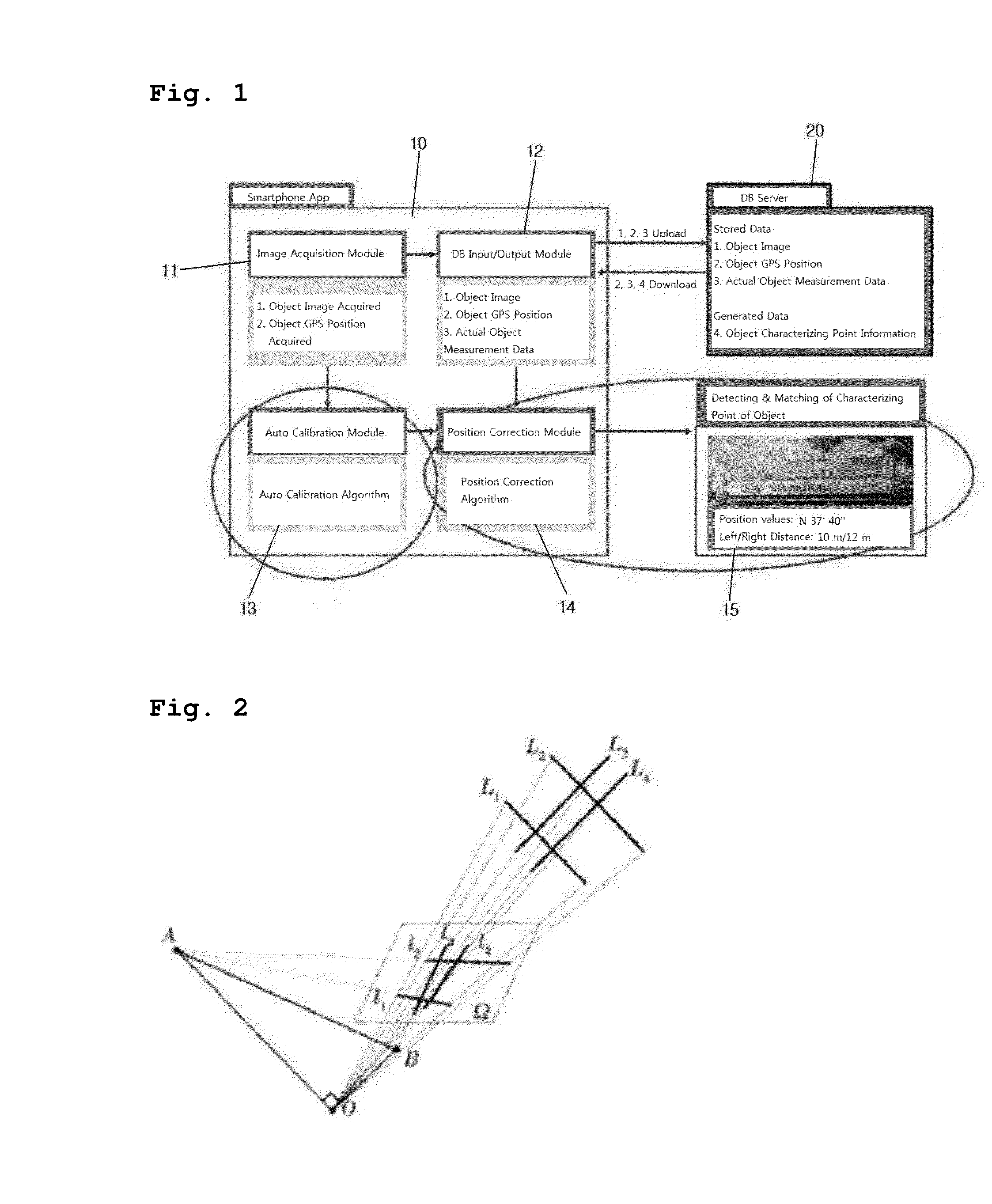 Location-based facility management system using mobile device