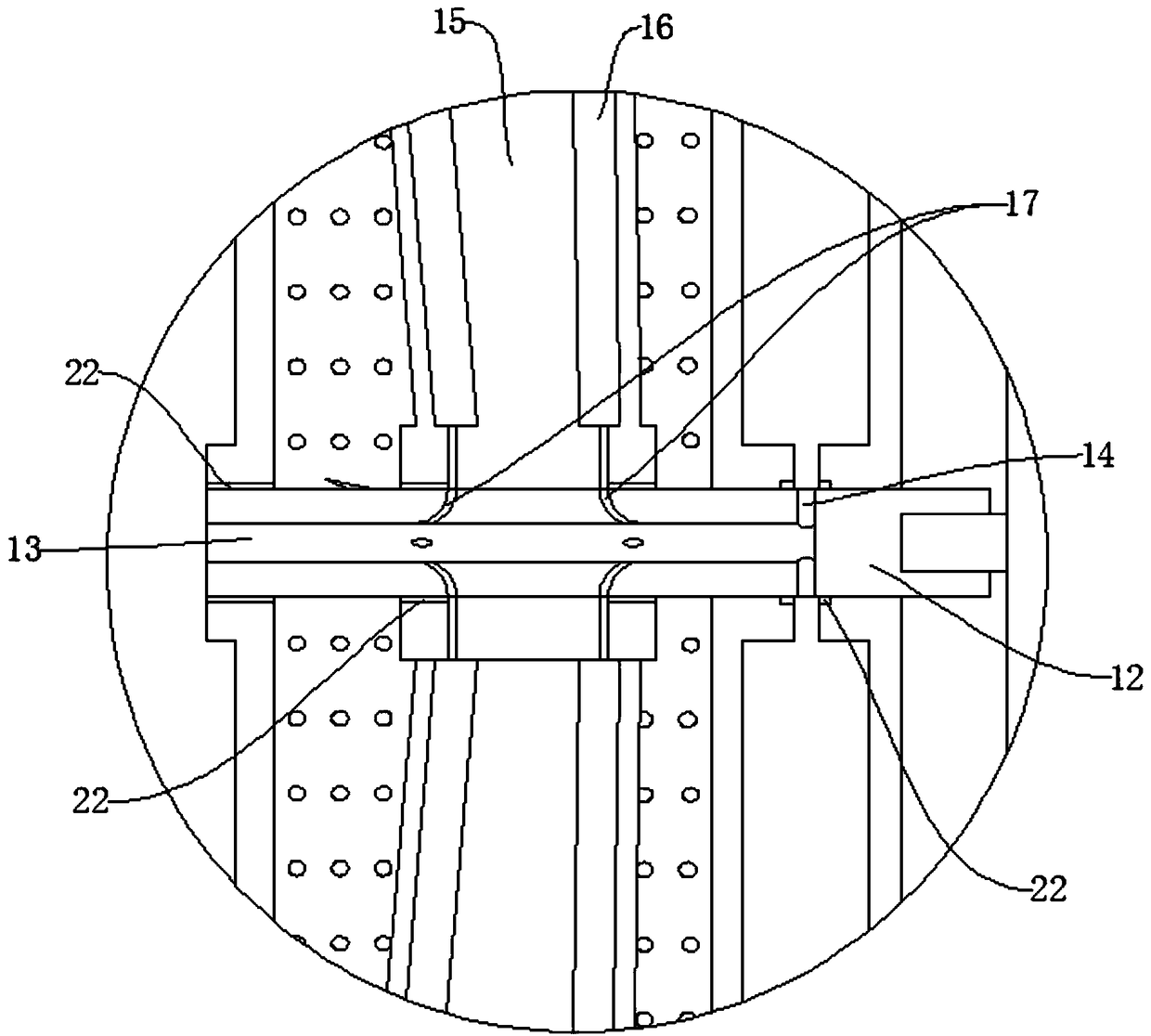 Water-cooled pulverizer for processing raw materials for food production