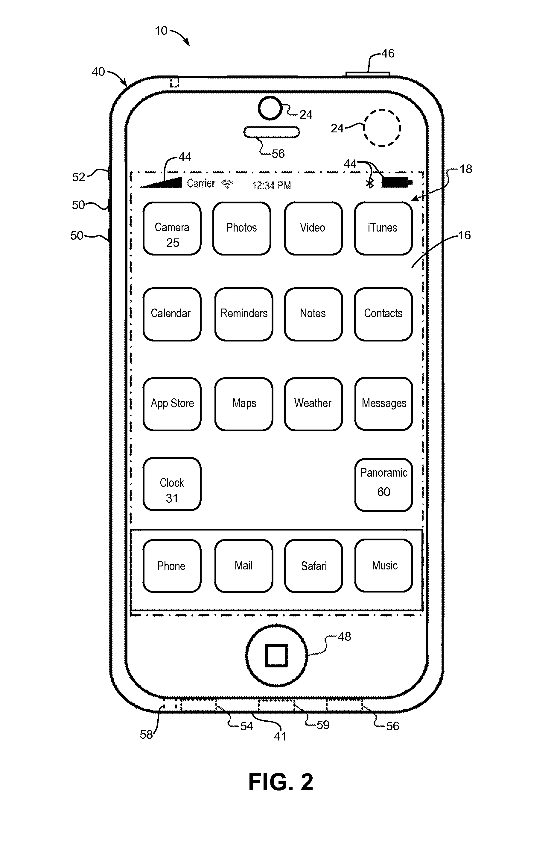 Vibration-induced rotation of electronic devices