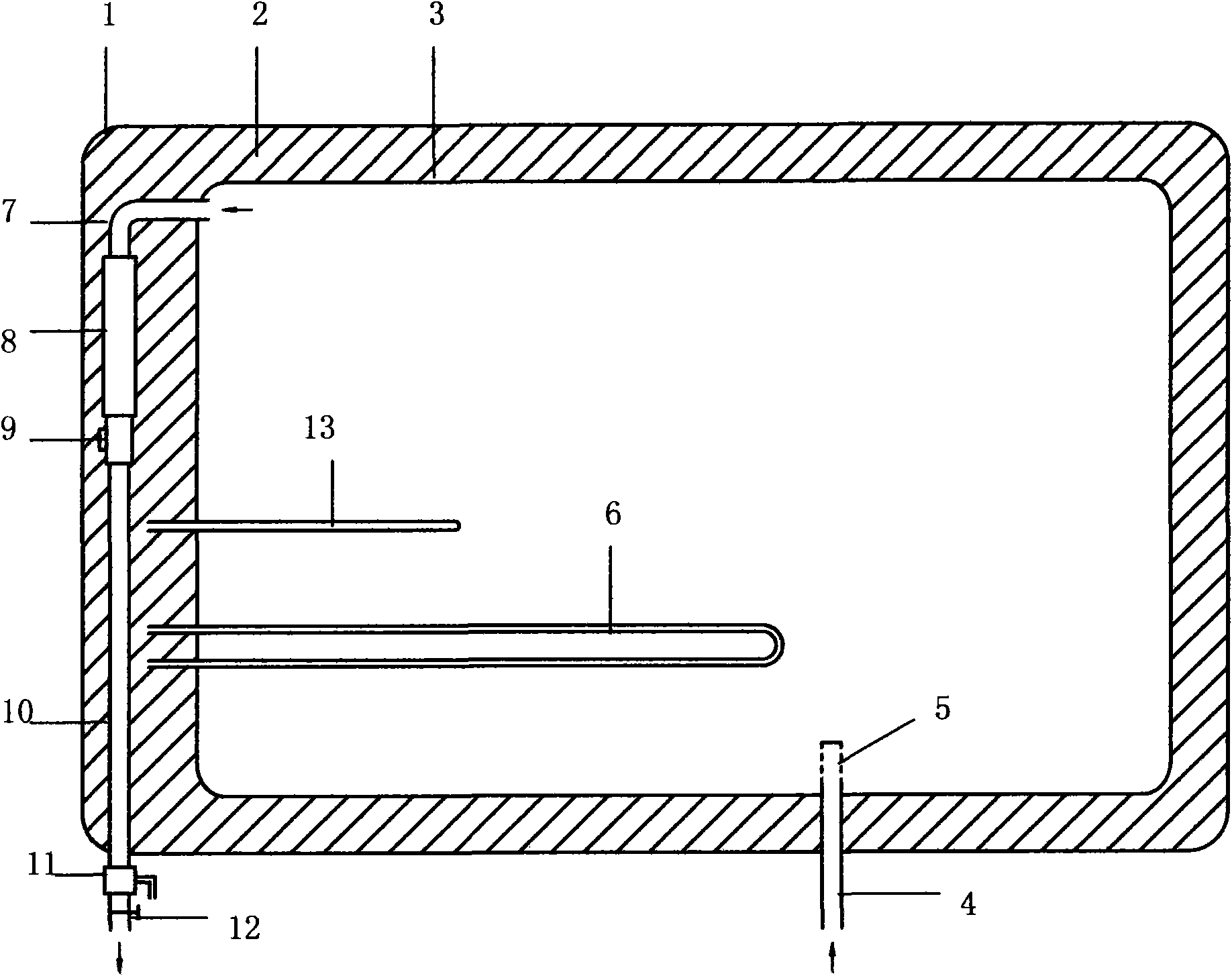 Electric water heater with instant electric heater