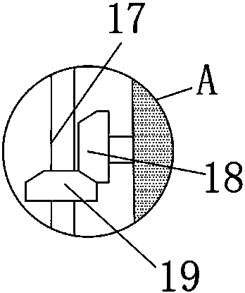 Dust removal device in aluminum rod machining process