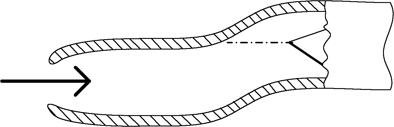 Shape memory polymer pipeline and use of shape memory polymer pipeline as aircraft engine intake