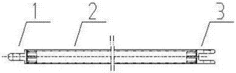 Novel main chord structure of cargo boom of cantilever tower crane