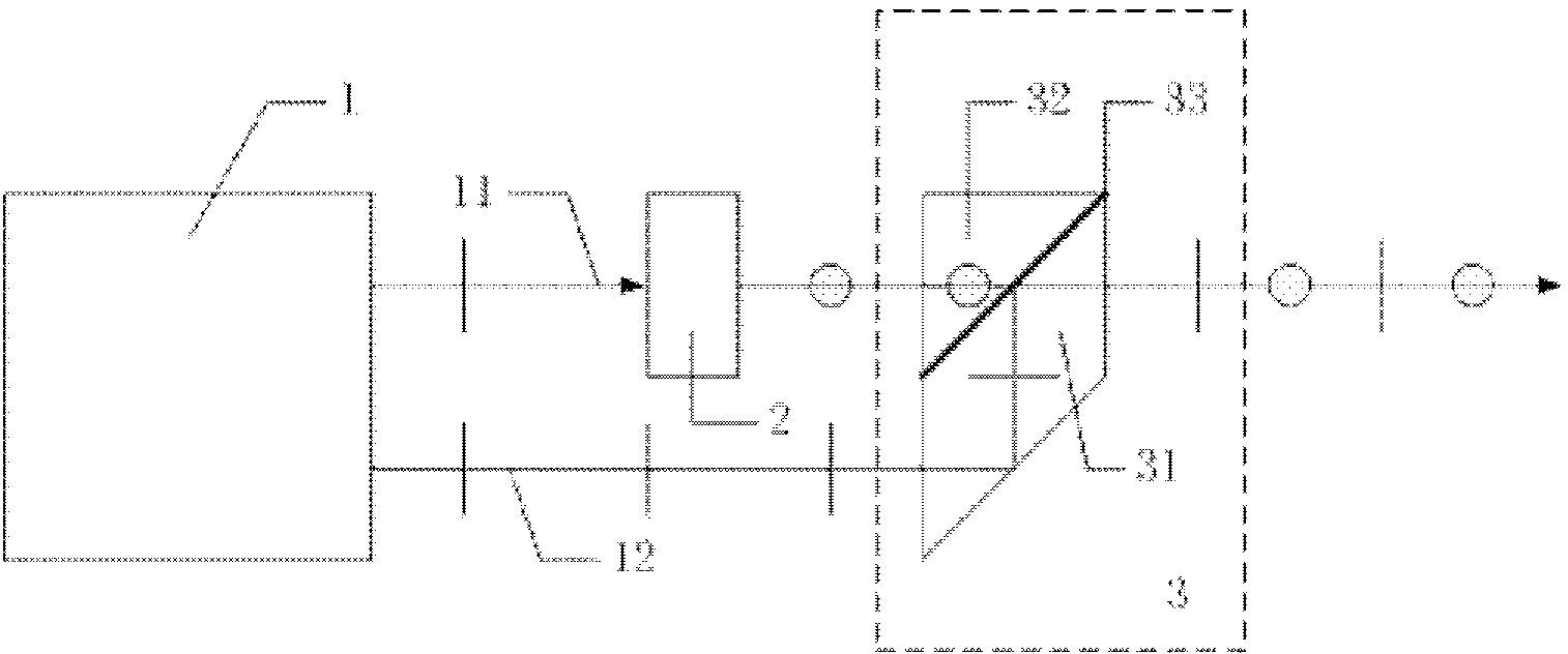 Polarization coupling device for semi-conductor laser device adopting prism