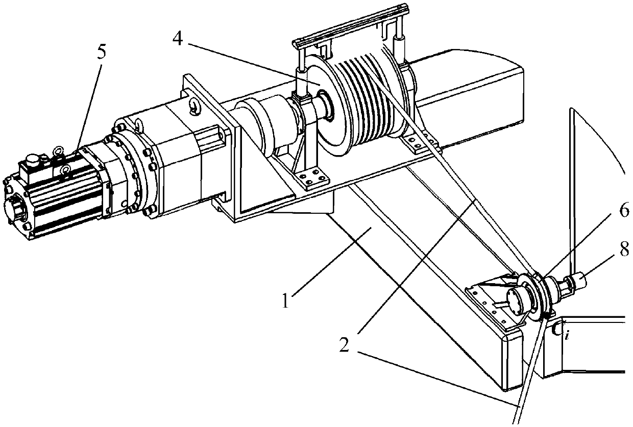 Heavy-duty lifting robot based on parallel wire driven mechanism