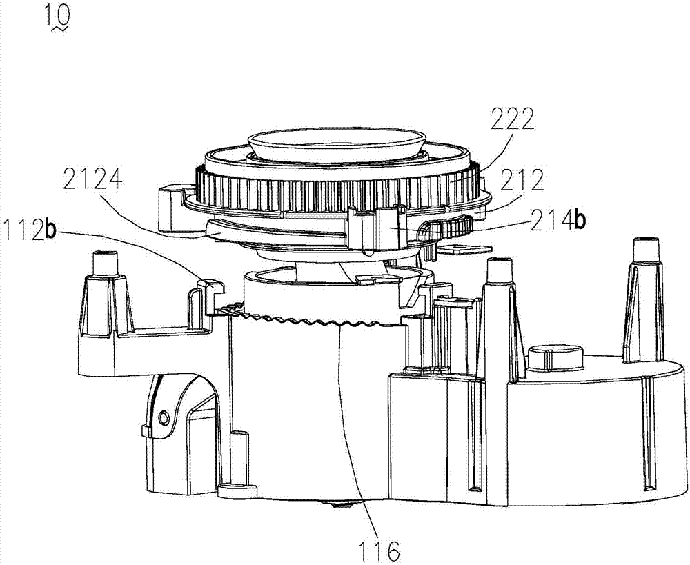 Bean grinding device and coffee bean grinder