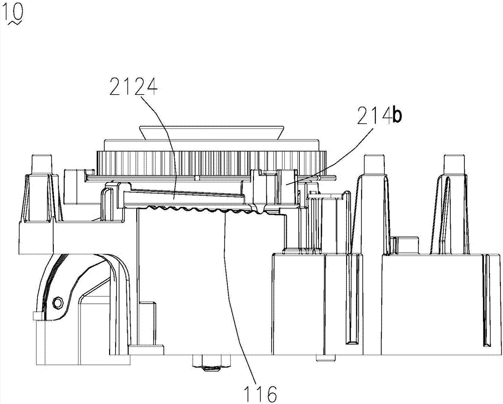 Bean grinding device and coffee bean grinder