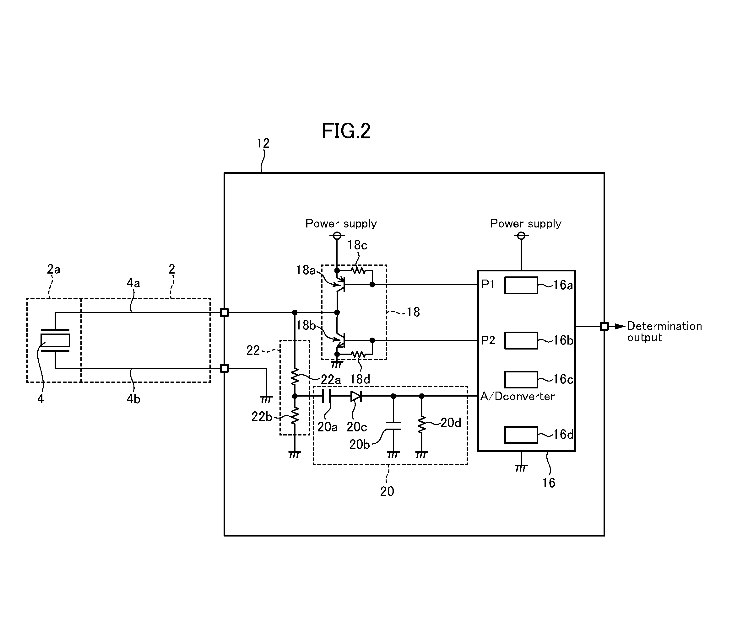 Touch detection device used in water handling equipment, and faucet apparatus including the same