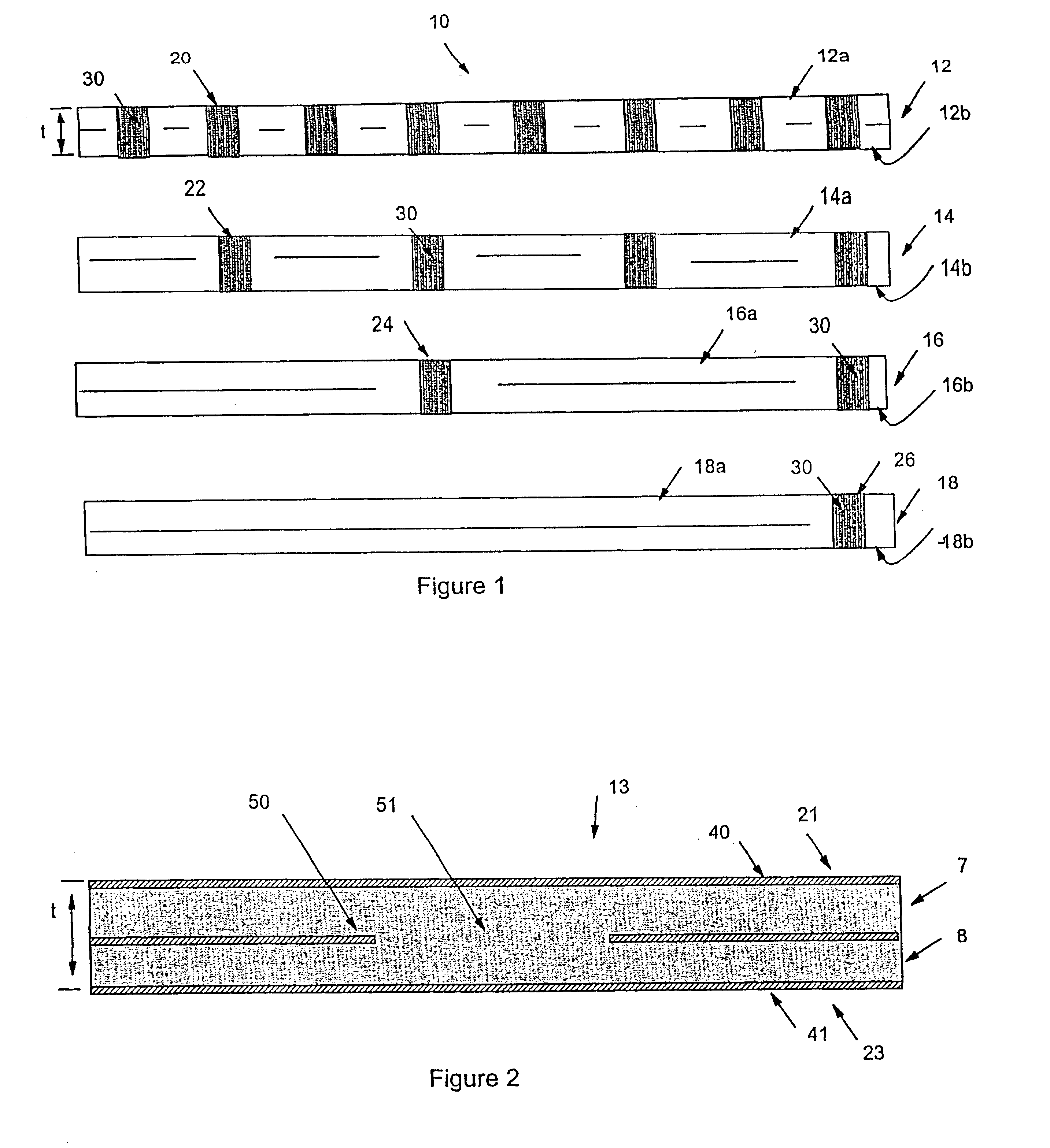 Printed wiring board structure with z-axis interconnections