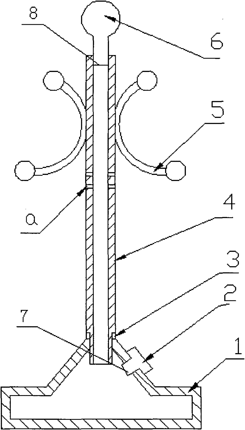 A structure of clothes fragrance hanger