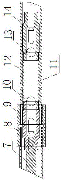 Intelligent stepping pushing type oil extraction pump