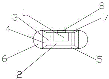 Double-track LED (Light-Emitting Diode) soft light