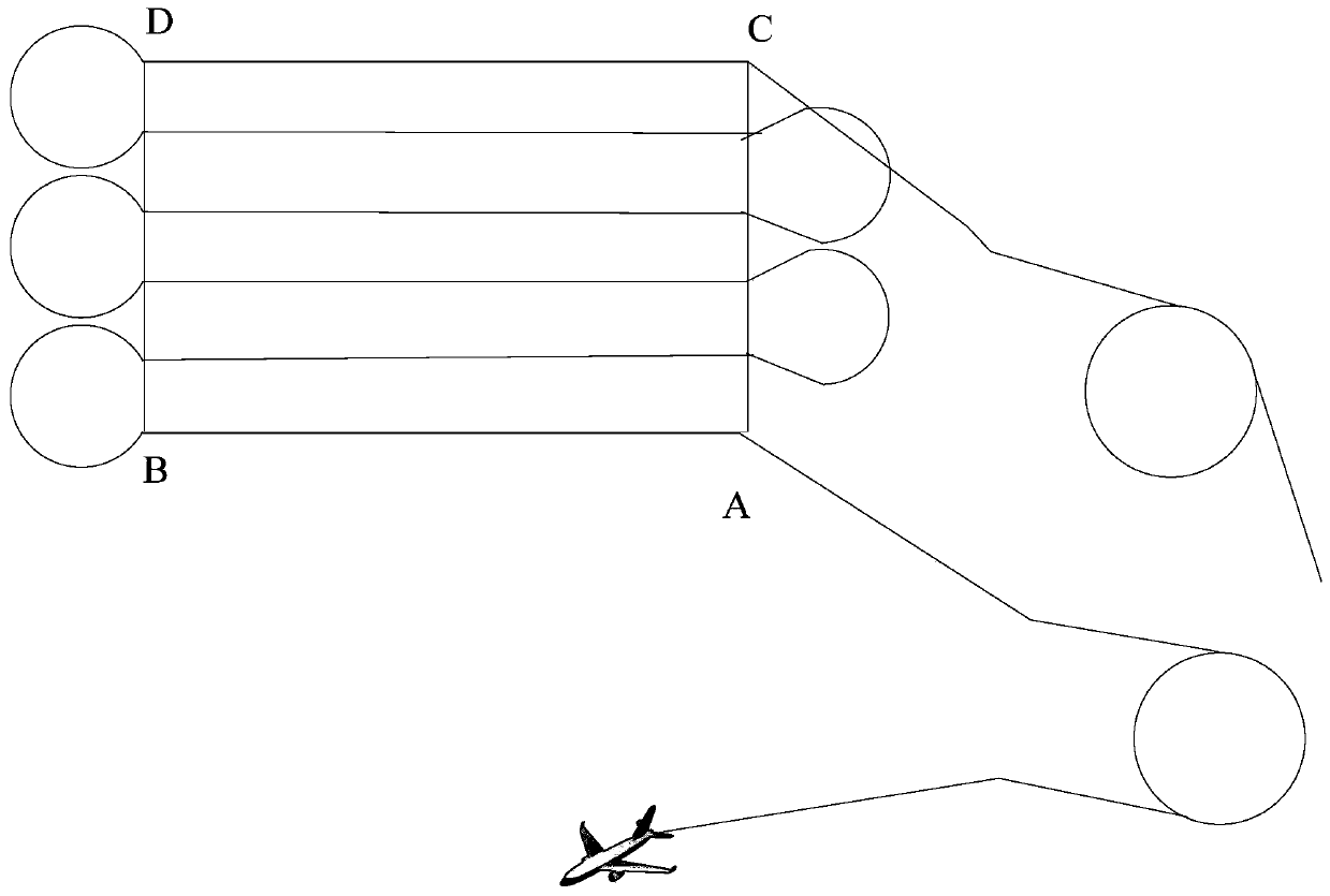 Aircraft route track generation method and device, unmanned aerial vehicle and storage medium