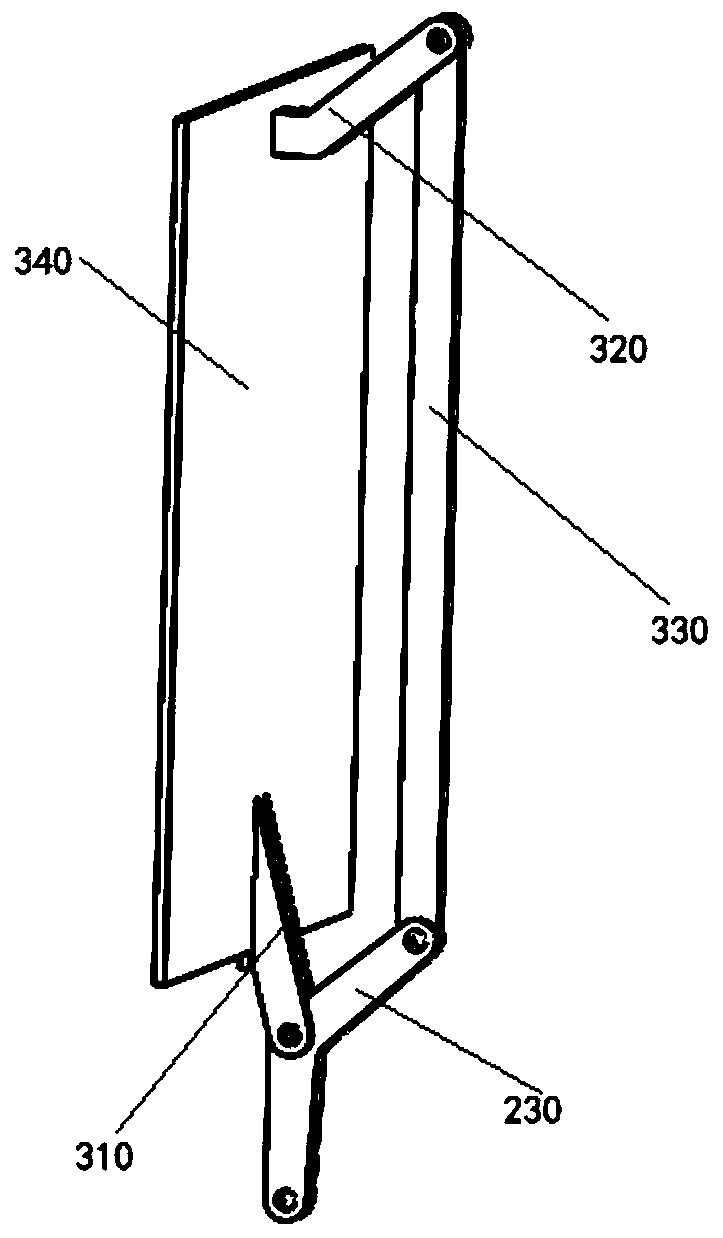 Wheelchair with single rotation driven three attitude changes