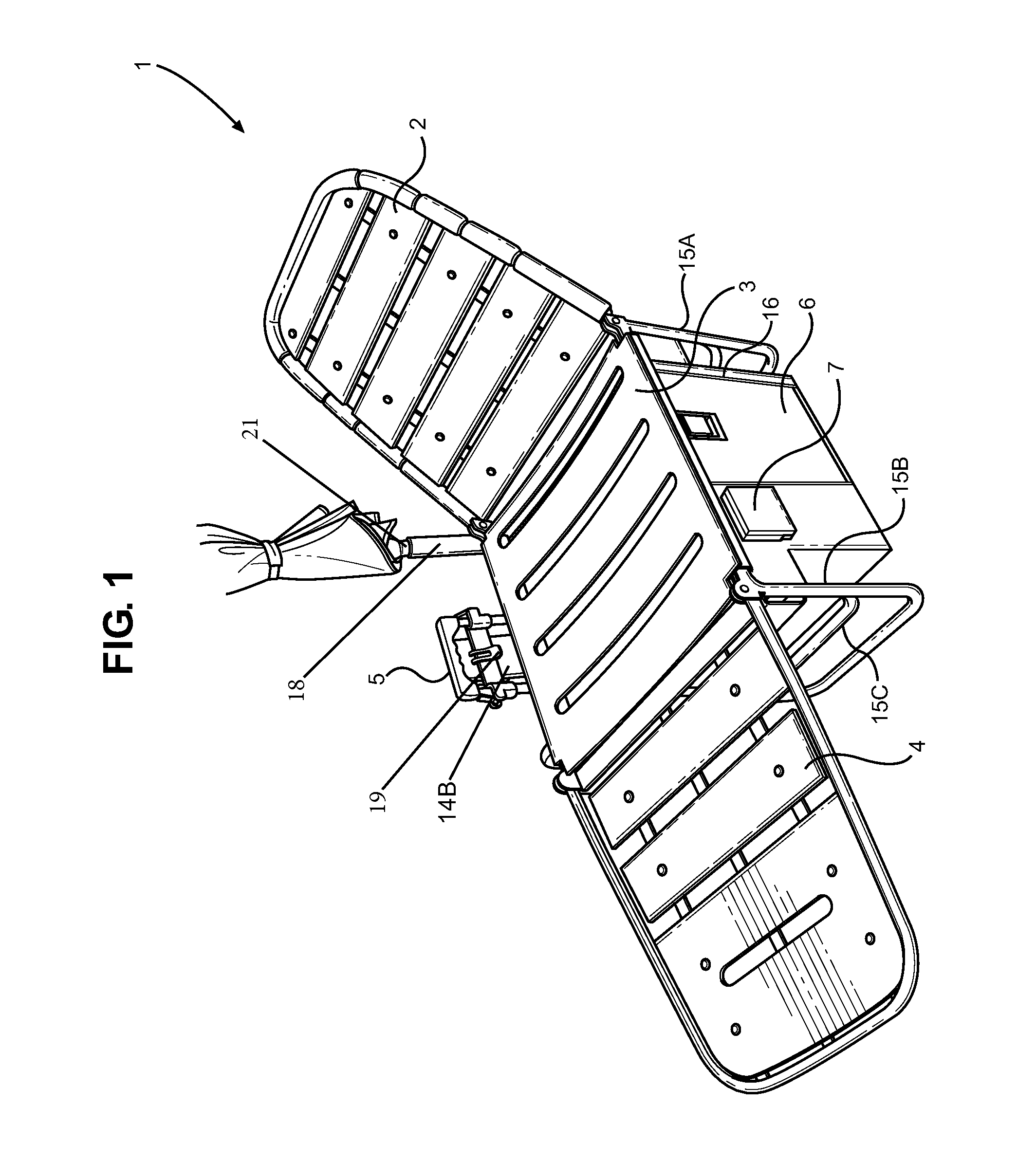 Foldable and portable lounge chair having an integrated lockable storage compartment