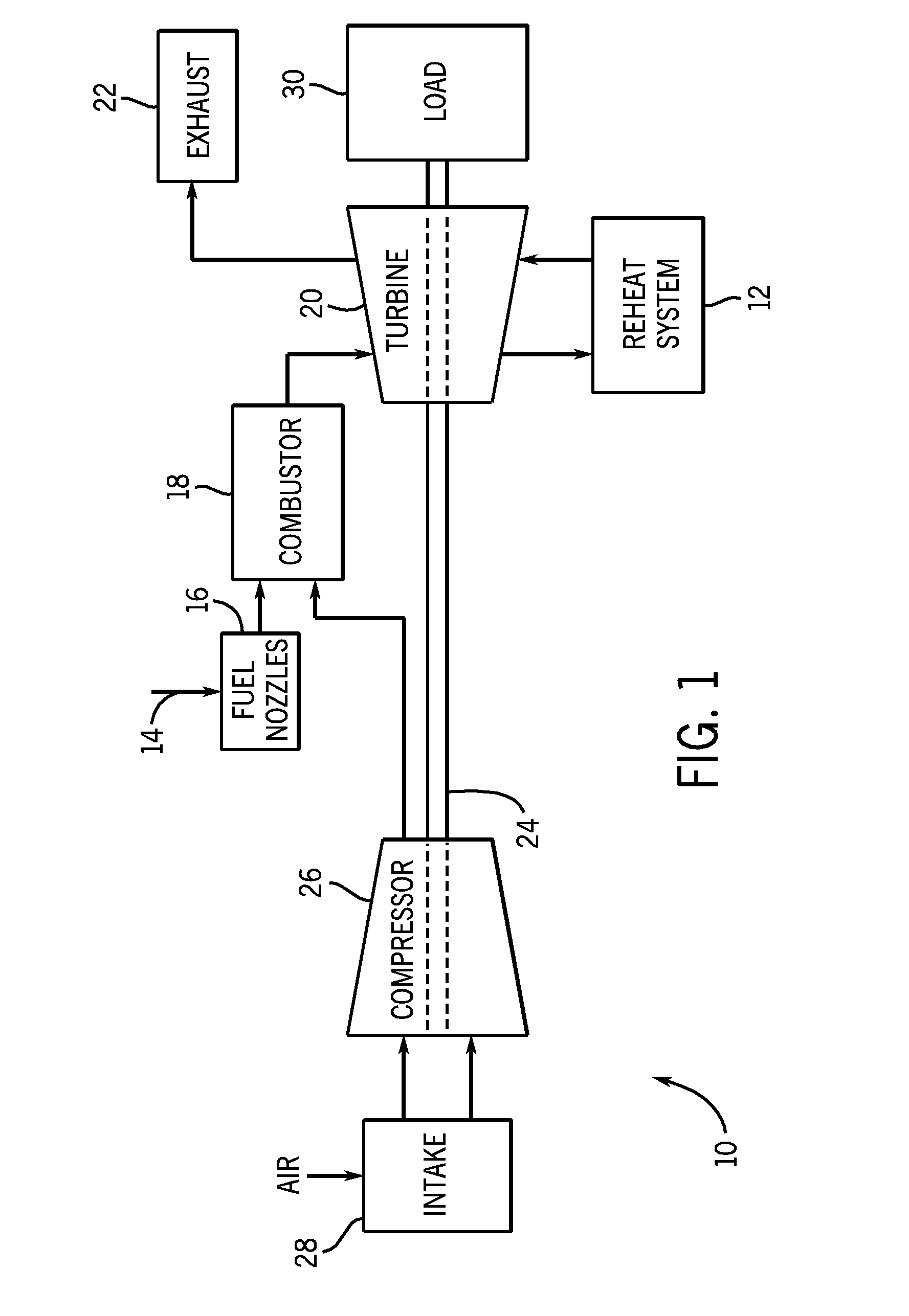 Gas turbine system having premixed injector vanes