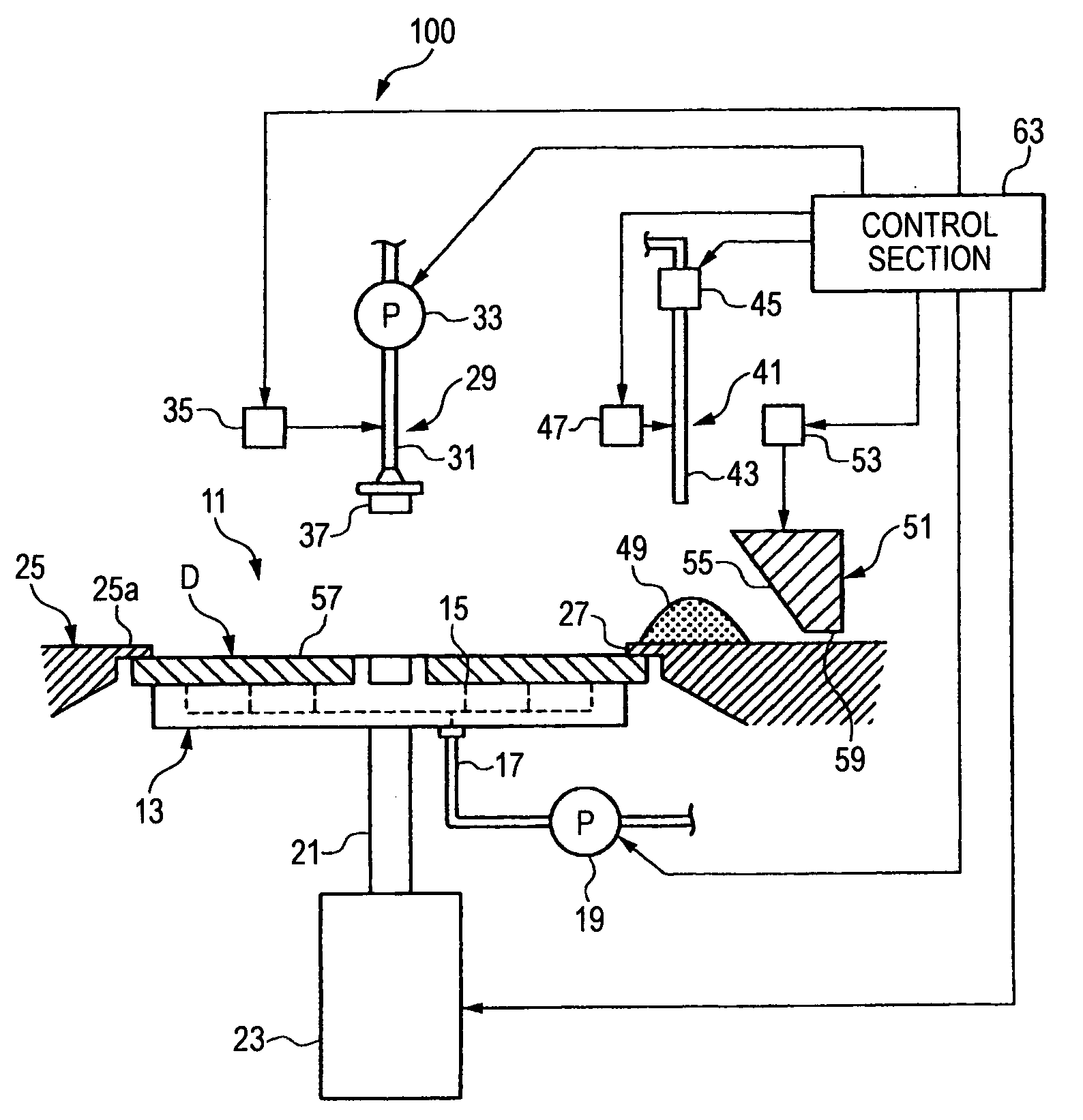 Blade coating apparatus and disk coating apparatus using the same