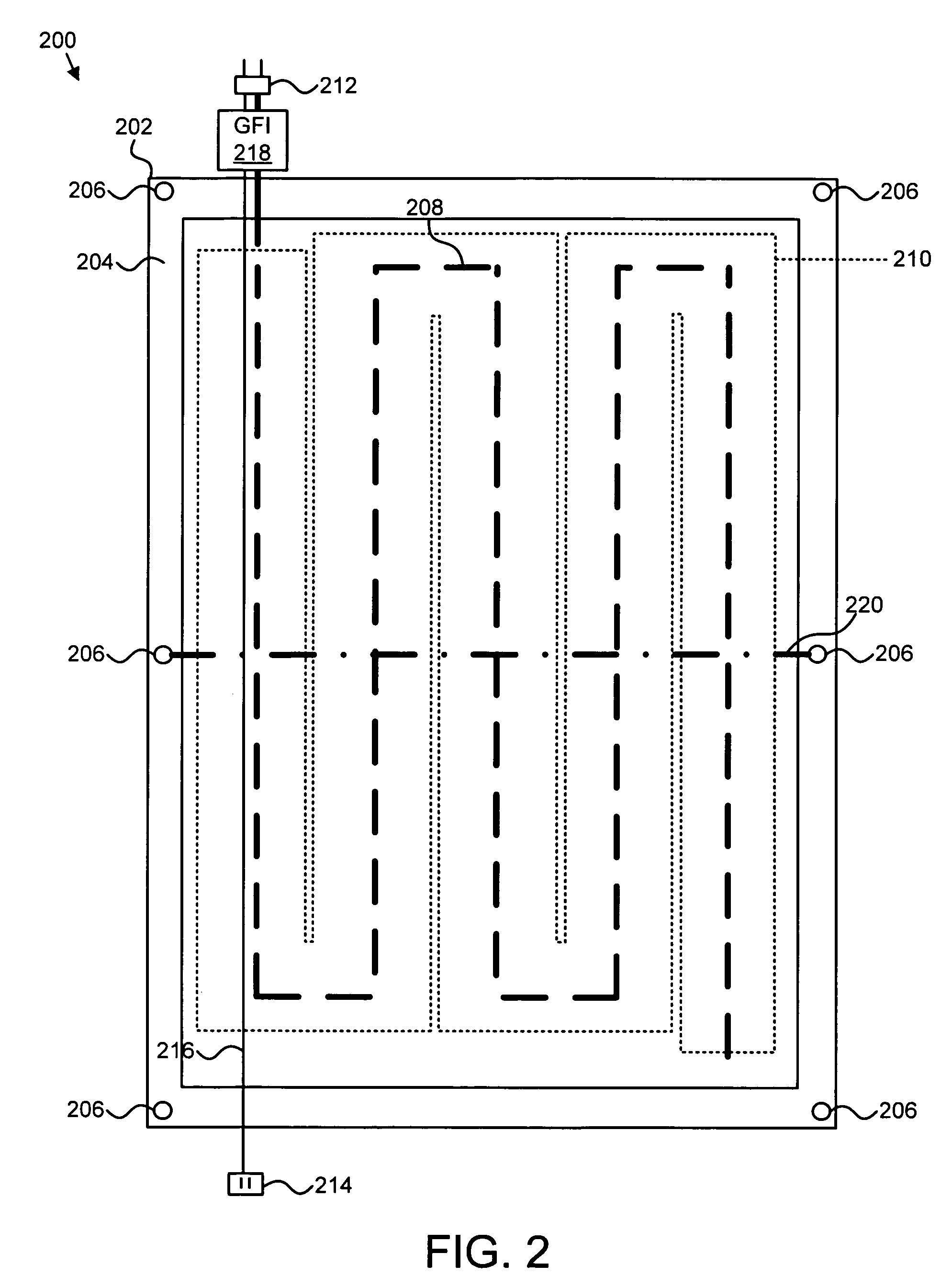 Modular heated cover