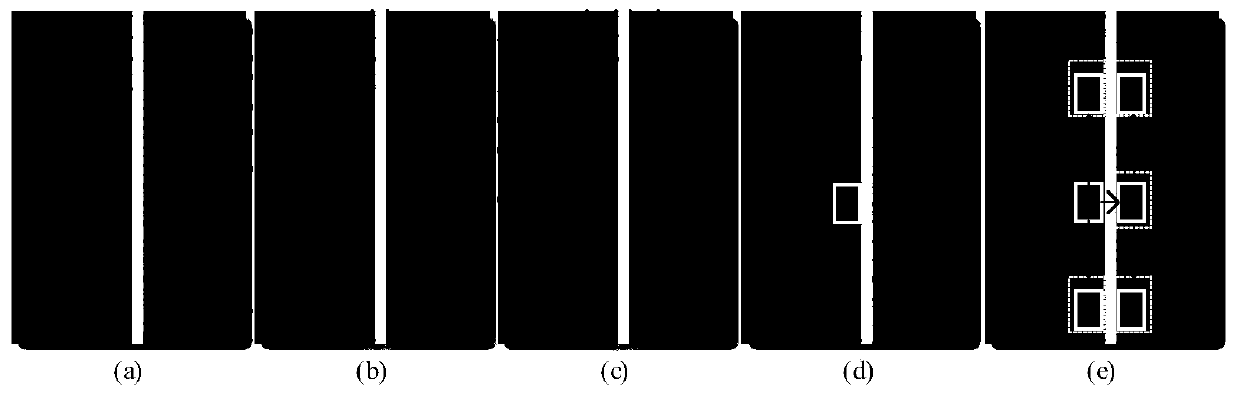 Steel rail fastener abnormity detection method capable of automatically labeling samples