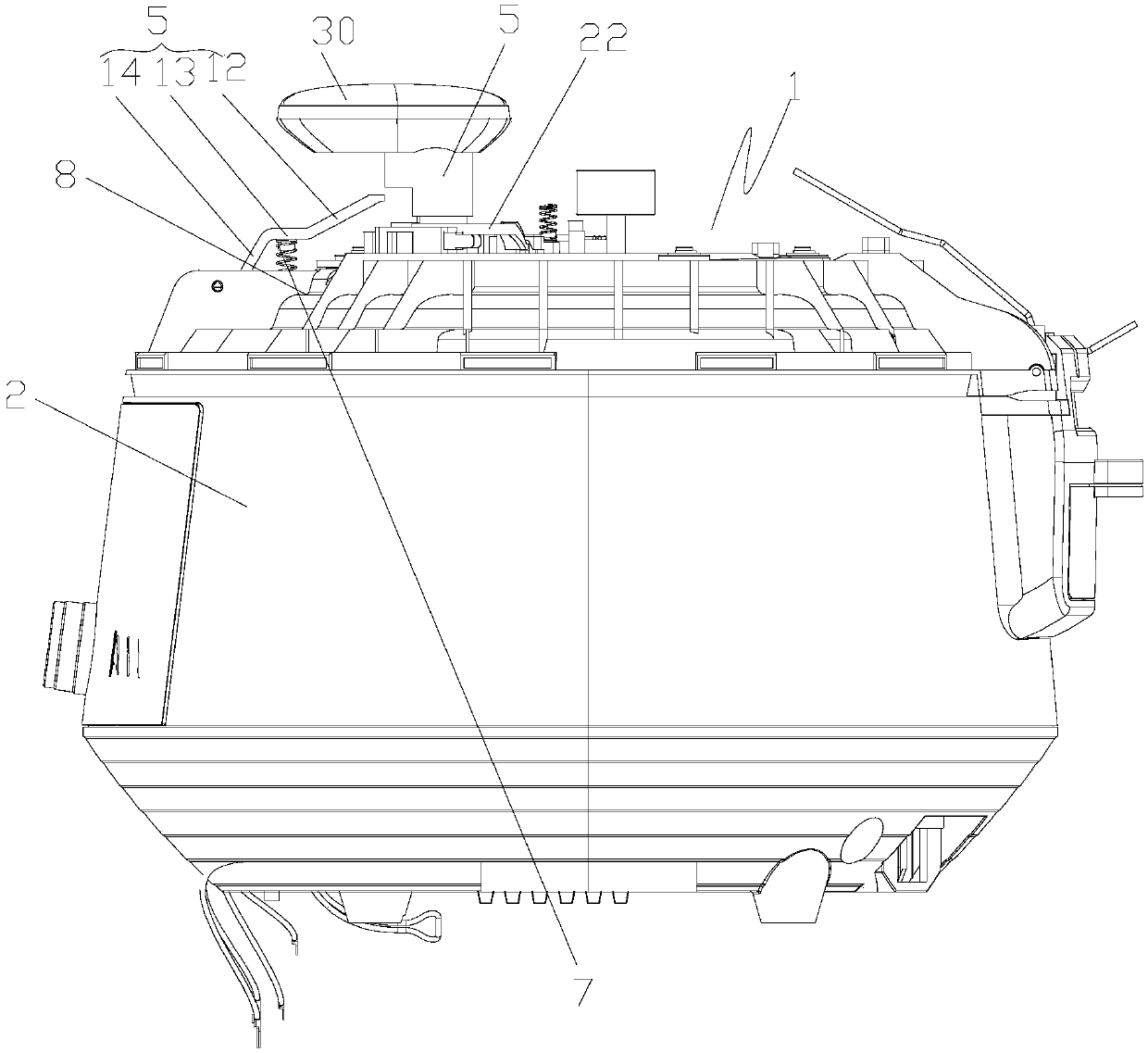 Electric pressure cooker