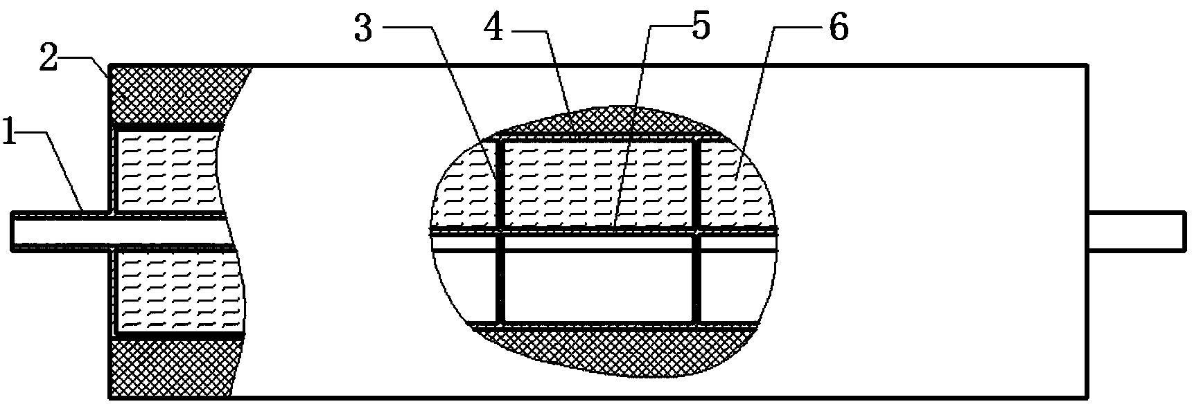 Efficient phase change cold storage heat exchange tube