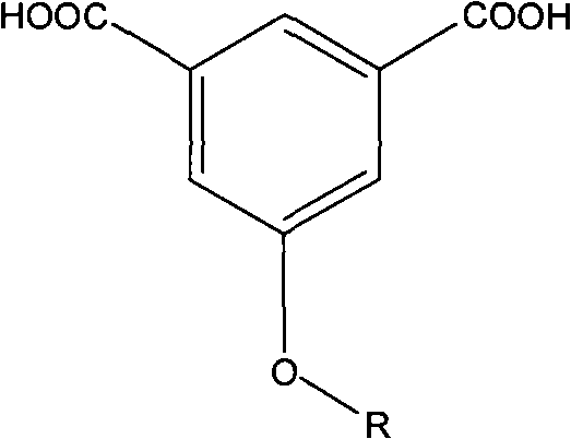 Polybenzimidazole material and midbody organic diacid thereof as well as preparation methods thereof