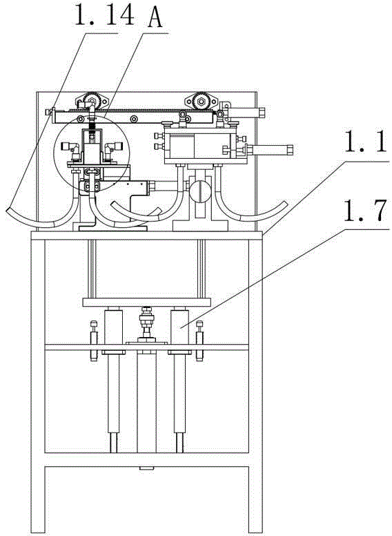 Assembly machine for hidden switch boxes