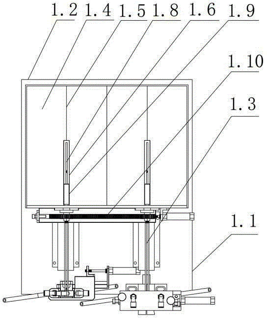 Assembly machine for hidden switch boxes