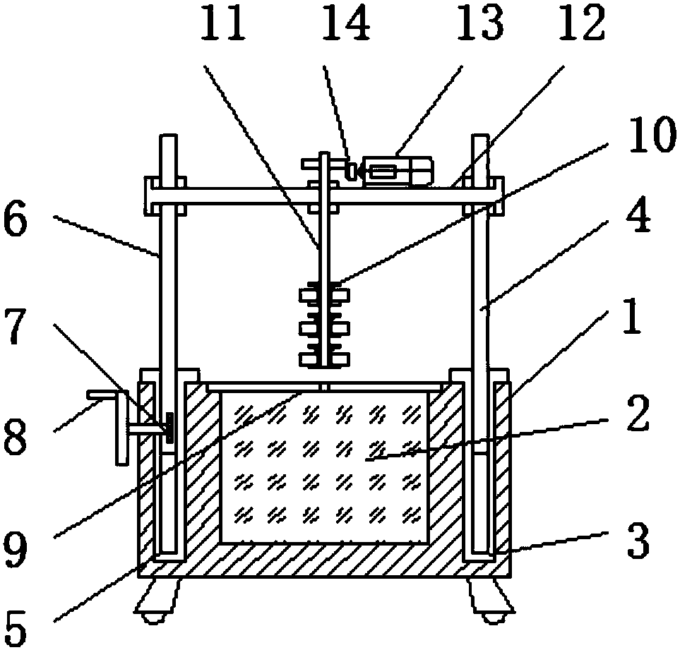 Gear grinding and polishing device