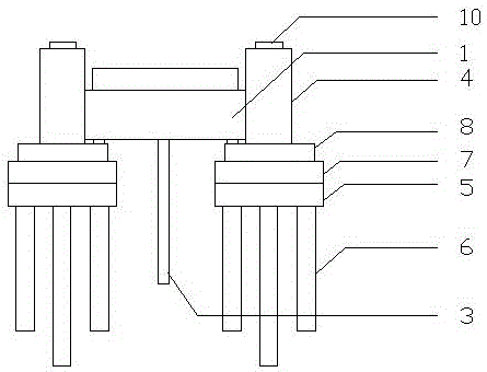 Reusable high voltage tower base